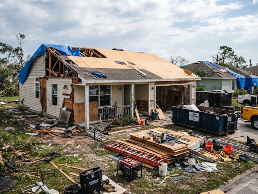 Storm Damage Repair TilTop Roofers GTA