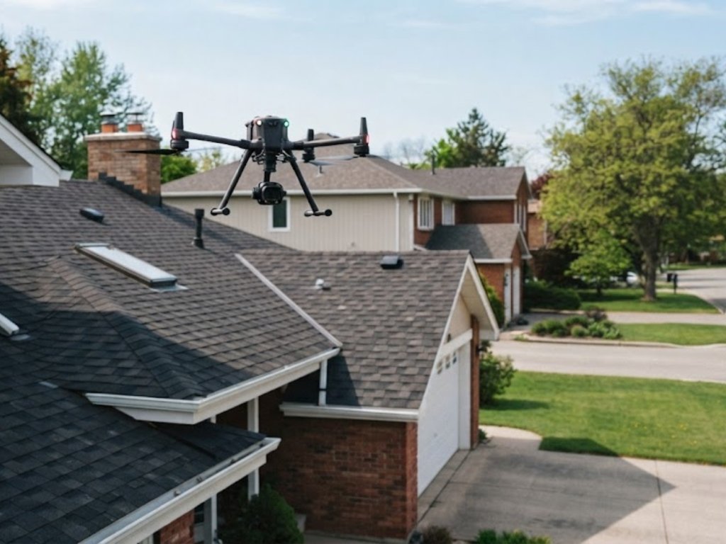 Roof Drone Inspection TilTop Roofers GTA