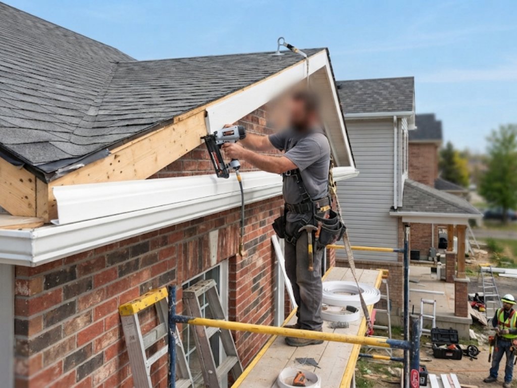 New Fascia Installation TilTop Roofers GTA