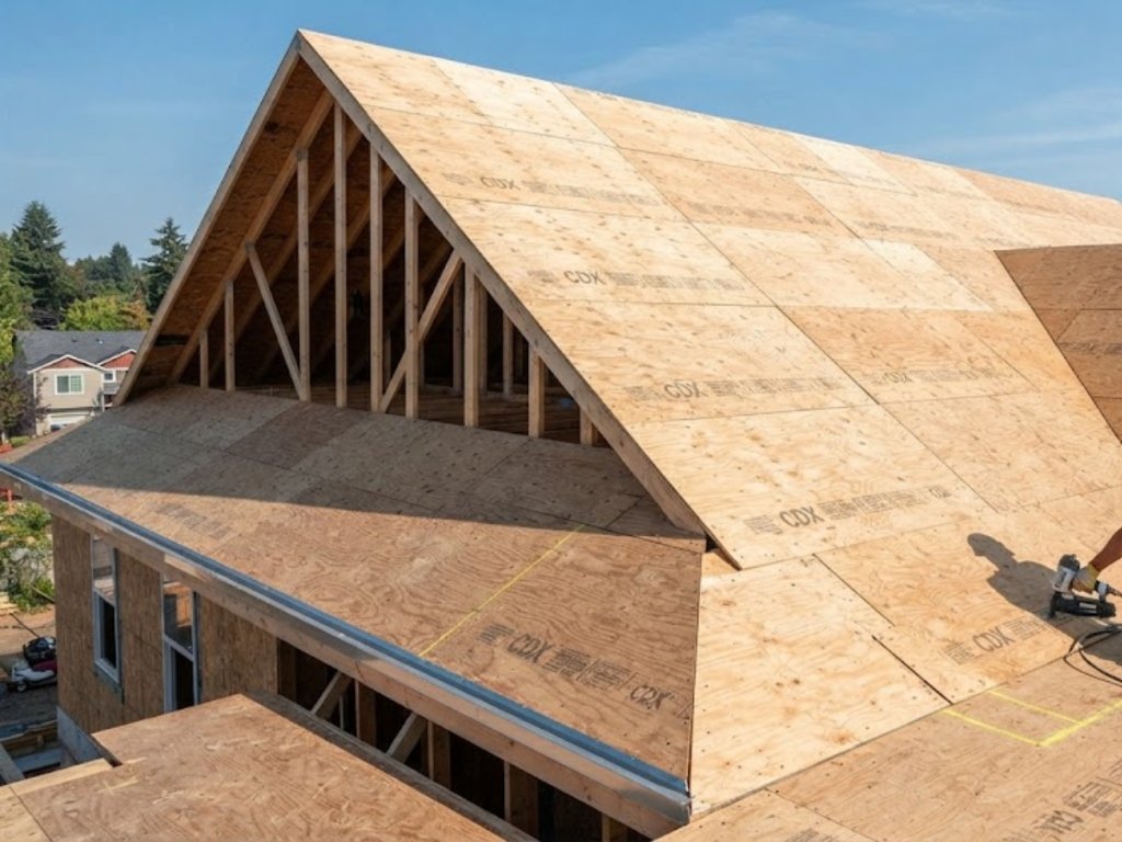 Plywood Replacement TilTop Roofers GTA
