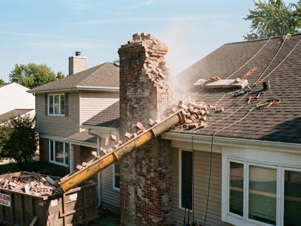 Chimney Removal TilTop Roofers GTA